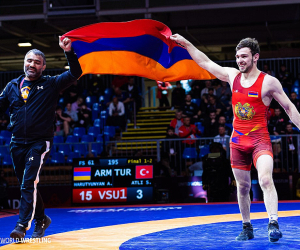 Три медали завоевали армянские борцы-вольники на чемпионате Европы 