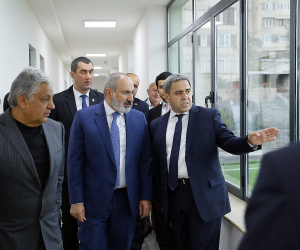 Pashinyan Attends Opening of Football Training School in Yerevan