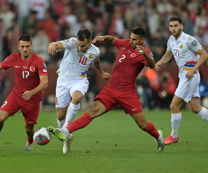 Armenia, Turkey Play to 1-1 Draw in European Championship Qualifier