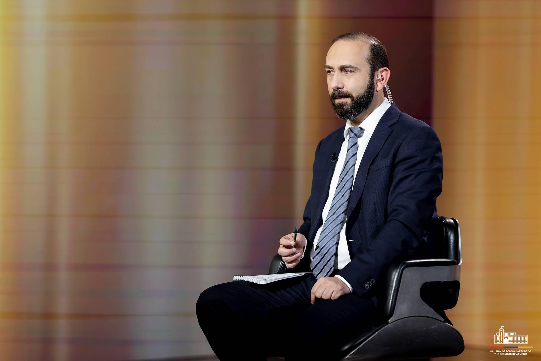 Mirzoyan to Al Jazeera: Baku Reluctant to Recognize Armenia’s Borders