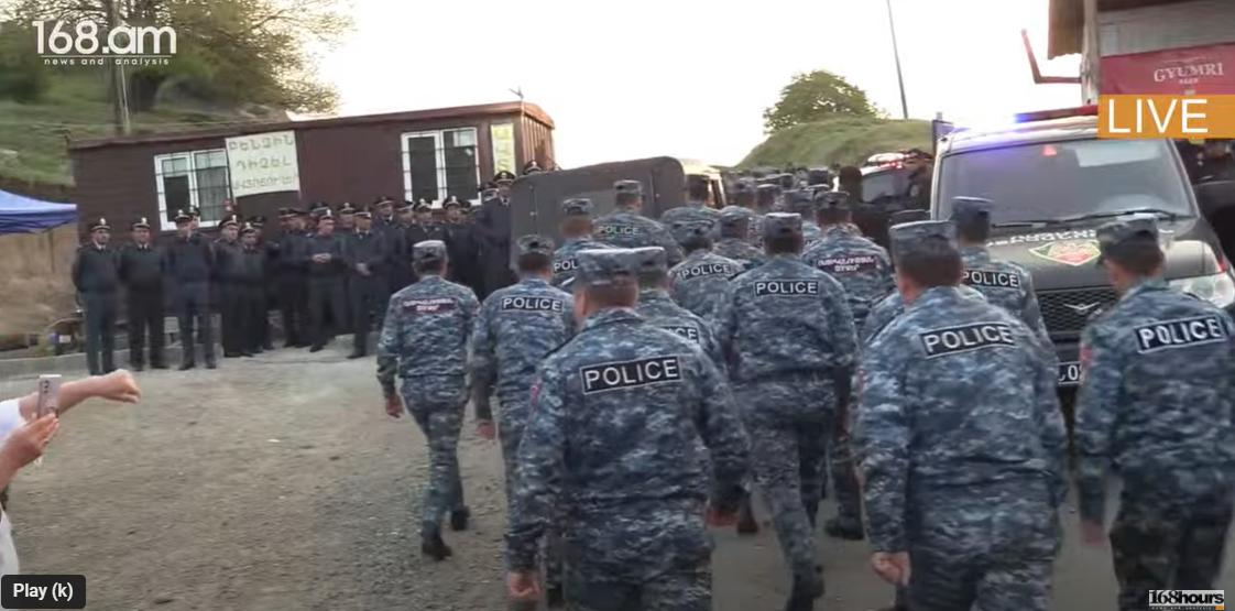 Police Arrest Thirty in Tavush Border Protest