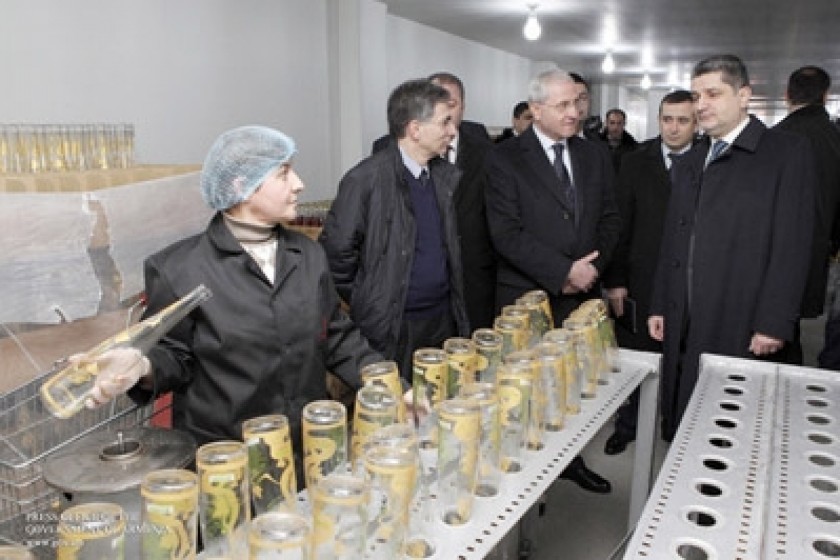 Prime Minister Visits Yerevan-Based Enterprises