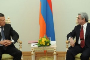 Սերժ Սարգսյանն ընդունել է Ռուսաստանի կառավարության նախագահի առաջին տեղակալին