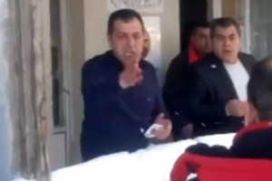 Нападение на журналистов (видео)