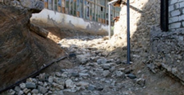 В селе Мец Тахер ни из одного крана не течет вода