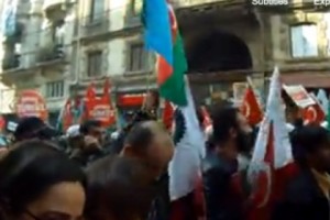 Video of Khojaly Protest in Istanbul