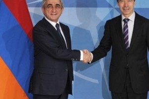 Սերժ Սարգսյանի հայտարարությունը ՆԱՏՕ-ի գլխավոր քարտուղարի հետ հանդիպման ավարտին