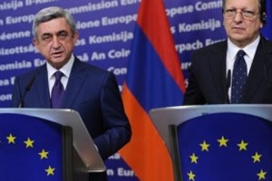 Սերժ Սարգսյանը հանդիպել է Եվրահանձնաժողովի նախագահին