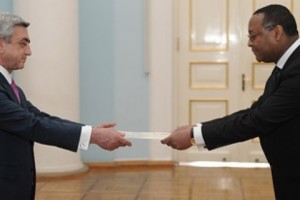 Եթովպիայի դեսպանը՝ նախագահականում