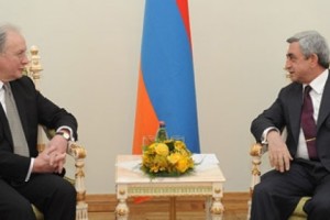 Armenian President Hosts Belarus Foreign Minister