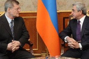 Սերժ Սարգսյանը հանդիպել է ՌԴ գլխավոր դատախազին