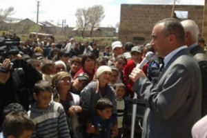 Պատգամավորության թեկնածու Մուշեղ Պետոյանն այցելել է Սարալանջ համայնք