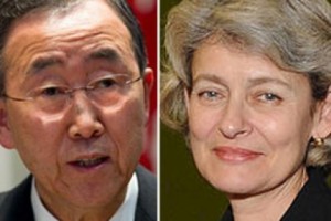 UN Secretary-General, Mr Ban Ki-moon and UNESCO Director-General Ms Irina 
Bokovaon's Message On World Press Freedom Day