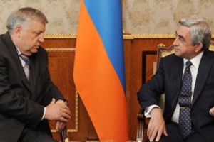 Սերժ Սարգսյանն ընդունել է ԱՊՀ դիտորդական առաքելության ղեկավարին