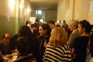 Long Lines, Short Tempers in Yerevan's 9/17 Polling Station
