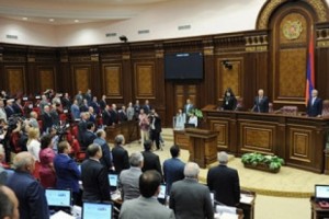New Parliament Gets to Work - "Raise your finger if buttons aren't working"