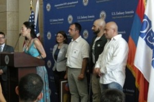 Secretary Clinton joins Armenia’s International Community to Honor Rights Advocates