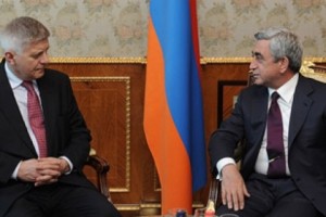 President Sagsyan Hosts Head of Polish National Bank