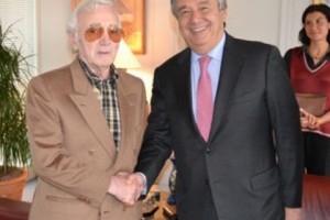 Ambassador Aznavour Meets with UN High Commissioner for Refugees