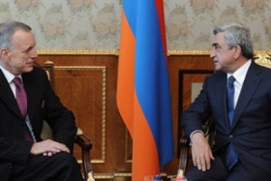 President Sargsyan Bids Farewell to German Ambassador