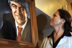 Rakel Dink Visits Families Who Died in Turkish Air Attack Last Year