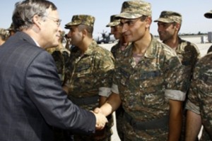 Armenian Troops Deploy for Kosovo