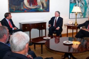 Է. Նալբանդյանն ընդունեց Մինսկի խմբի համանախագահներին