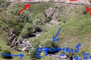 Сигнал тревоги: русло и один из водопадов реки Гергер полностью высохли