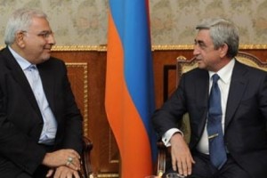 RA President and Iranian VP Meet in Yerevan