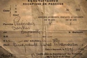 1946: On board the “Pobeda” to Soviet Armenia