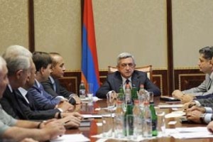 Նախագահ Սարգսյանը հրավիրել է ազգային անվտանգության խորհրդի նիստ