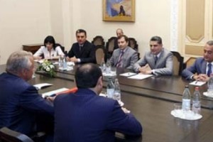 Տիգրան Սարգսյանն ընդունել է «Գազպրոմբանկ»-ի պատվիրակությանը