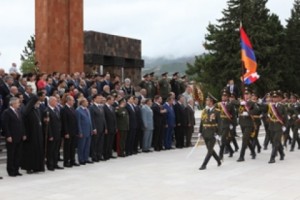 ԱԺ պատվիրակությունը մասնակցեց ԼՂՀ անկախության հռչակմանը նվիրված 
միջոցառումներին