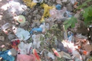 Historic Tigranakert: Inconsiderate Picnickers Pollute Artsakh Site