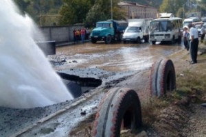 Կապանի Բաղաբերդ թաղամասում վնասվել է քաղաքը սնուցող ջրագիծը