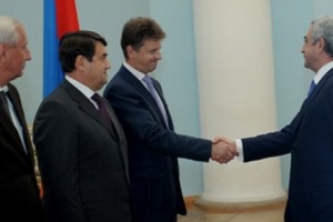 Նախագահ Սարգսյանը ընդունել է հայ-ռուսական միջկառավարական հանձնաժողովի 
համանախագահին