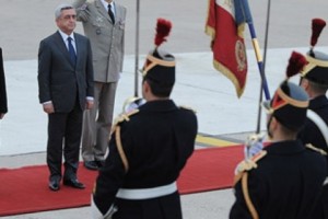 Սերժ Սարգսյանը ժամանել է Ֆրանսիա