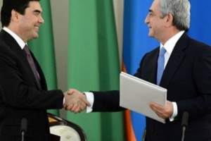 Հայաստանի և Թուրքմենստանի նախագահների համատեղ հայտարարությունը