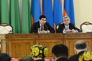 Սերժ Սարգսյանը գոհ է հայ-թուրքմենական բանակցությունների արդյունքներից