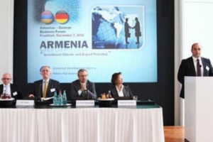 Վարչապետի մասնակցությամբ Ֆրանկֆուրտում մեկնարկել է հայ-գերմանական 
գործարար համաժողովը