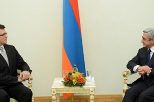 Հայաստանում Էստոնիայի նորանշանակ դեսպանը հավատարմագրերն է հանձնել Սերժ Սարգսյանին