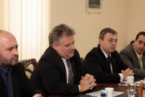 Հանդիպում պաշտպանության նախարարությունում