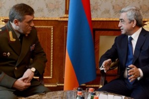 Գեներալ-գնդապետ Գերասիմովը՝ նախագահականում