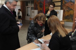 Serzh Sargsyan: "I'm voting for the future of Armenia"