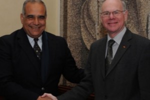 Raffi Hovannisian Meets President of Bundestag