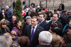 Տարոն Մարգարյանը աշխատանքային շրջայց է կատարել Էրեբունի վարչական շրջանում