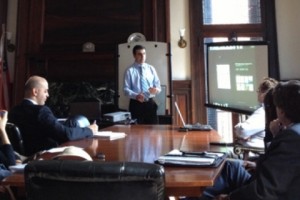 ‘Petro-politics of Azerbaijan’: PDRC Vice-Chairman  gave a speech in Washington, D.C.