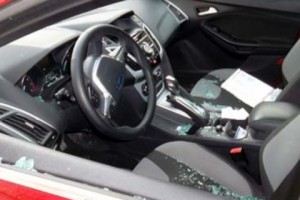 «Нападение» на автомобиль Левона Барсегяна
