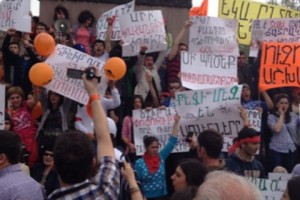 Freedom Square - April 9, 2013 - "No to Sargsyan"