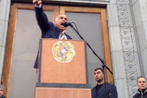 Raffi to Serzh, Catholicos - "Join the people in Liberty Square"